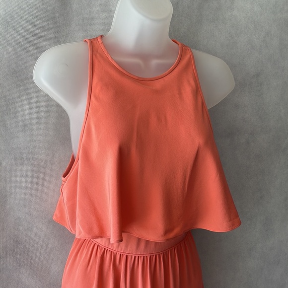 ❤️❤️Tibi SO PRETTY! Coral Silk Dress. Absolutely stunning! - Picture 2 of 8